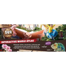 Abacus Brands VR Atlas Επιστημονικό σετ εικονικής πραγματικότητας του καθηγητή Maxwell – Πλήρης Αγγλική Έκδοση – Περιλαμβάνει Γυαλιά VR-6