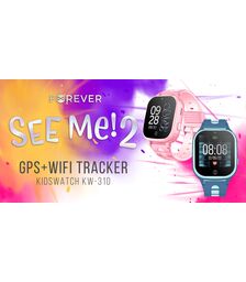 Forever iGo 2 JW-150 Smartwatch με GPS (Ροζ)