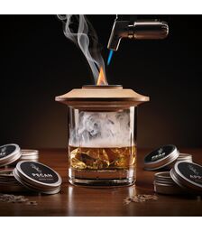 The Source Whiskey Smoking Kit – Σετ καπνίσματος ουίσκι με καπάκι & επαναγεμιζόμενο φλόγιστρο