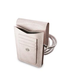 Guess “Wallet 4G Triangle Stripes” Pouch with cord Τσαντάκι κατάλληλο για smartphone Small / Medium (170x95mm) με κορδονάκι (Ροζ – GUWBP4TMPI)