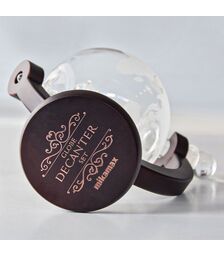 Globe Decanter Set - Μοναδικό Σετ Καράφας και Ποτηριών με Υφή Υδρογείου