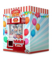 Candy Grabber Deluxe Ρετρό Παιχνίδι για Καραμέλες και Ζαχαρωτά με δαγκάνα