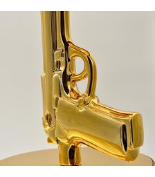 Golden Gun Lamp - Μοναδική Επιτραπέζια Λάμπα Beretta