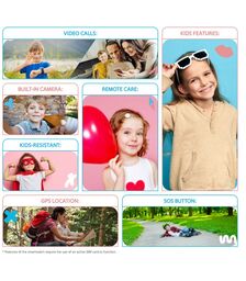 Παιδικό Smartwatch Forever See Me 3 KW-320 σε Μπλέ Χρώμα