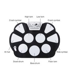 Roll-Up Drum Kit – Φορητό Ηλεκτρονικό Σετ Τυμπάνων