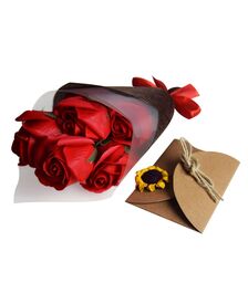 Red Rose Black Box – 7 Κόκκινα Τριαντάφυλλα σε Μαύρο Κουτί – Μια Ρομαντική Έκπληξη