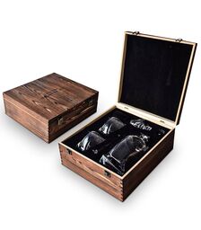 Twisted Decanter Set – Σετ Καράφα Twisted - Για Μοναδική Απόλαυση Ποτών