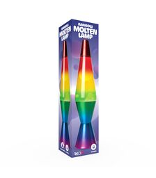 The Source – Rainbow Molten Λάμπα Λάβας LED με Μεταλλική Βάση