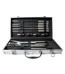 The Source BBQ Tool Set - Ανοξείδωτο Σετ Εργαλείων για BBQ (13 τεμάχια)
