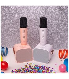 Maxlife Bluetooth Karaoke Speaker MXKS-100 – Φορητό Σύστημα Καραόκε σε Λευκο Χρώμα