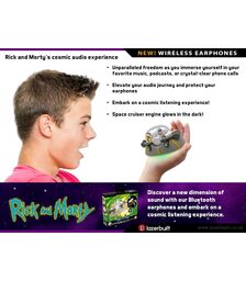 Lazerbuilt Rick & Morty Space Cruiser True Wireless Bluetooth Ακουστικά