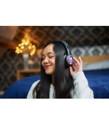 Lazerbuilt Rick & Morty Light-Up Bluetooth Headphones – Ασύρματα Παιδικά Ακουστικά με Μικρόφωνο