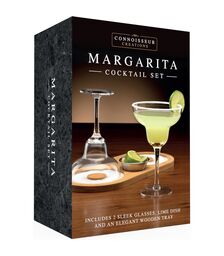 The Source – Margarita Cocktail Set – Connoisseur Creations Σετ Παρασκευής Κοκτέιλ με Ποτήρια & Σέικερ