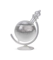The Source – Storm Glass Globe – Εντυπωσιακό Διακοσμητικό Βαρόμετρο Γραφείου με Κρυσταλλική Αντίδραση