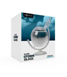 The Source – Storm Glass Globe – Εντυπωσιακό Διακοσμητικό Βαρόμετρο Γραφείου με Κρυσταλλική Αντίδραση