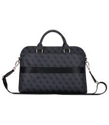 Guess Grained 4G Logo Computer Bag 15"-16" (Black - GUCB15P4DPTK)