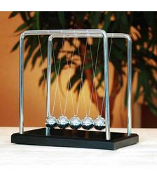 Giant Newton's Cradle - Γιγαντιαίο Εκκρεμές του Νεύτωνα – Κομψό και Εκπαιδευτικό Διακοσμητικό Γραφείου