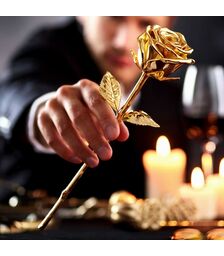 24K Golden Rose – Επιχρυσωμένο Τριαντάφυλλο 24 Καρατίων