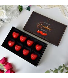 Heart Shaped Bonbon Candle Lights – Ρομαντικά Κεριά σε Σχήμα Καρδιάς