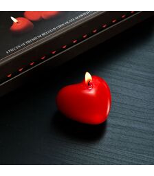 Heart Shaped Bonbon Candle Lights – Ρομαντικά Κεριά σε Σχήμα Καρδιάς