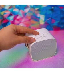 Maxlife Bluetooth Karaoke Speaker MXKS-100 – Φορητό Σύστημα Καραόκε σε Λευκο Χρώμα