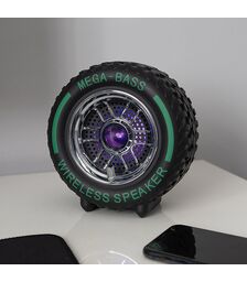 The Source – Wireless Tyre Speaker Bluetooth Ηχείο με Subwoofer 15W & Εφέ Κινητήρα