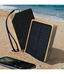 Solar Bamboo Speaker - Ηχείο Bluetooth από Μπαμπού με Ηλιακή Φόρτιση