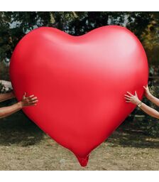 XXL Heart Balloon – Γιγαντιαίο Μπαλόνι σε σχήμα κόκκινης Καρδιάς