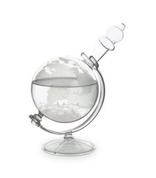 Storm Glass Globe – Διακοσμητικό Βαρόμετρο σε Σχήμα Υδρογείου 19 cm