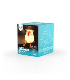 Forever LED Night Lamp Summer Duck FNL-11 - Φωτιστικό νυκτός σε σχήμα Πάπιας