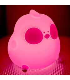 Forever Light LED Night Lamp Hungry Chicken FNL-10  Φωτιστικό νυκτός από μαλακή σιλικόνη με ενσωματωμένο χρονοδιακόπτη