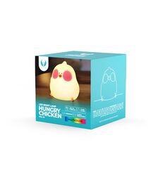 Forever Light LED Night Lamp Hungry Chicken FNL-10  Φωτιστικό νυκτός από μαλακή σιλικόνη με ενσωματωμένο χρονοδιακόπτη