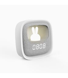 Forever Light Alarm clock with LED Bunny night light - Νυχτερινό φωτάκι / ξυπνητήρι με ενσωματωμένη φιγούρα Κούνελου
