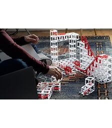 MagnetCubes CoasterCubes AdvancedPack by DesignNest – Αρθρωτό μαγνητικό Παιχνίδι για παιδιά 6 ετών και άνω (DH0241/COSTCB)