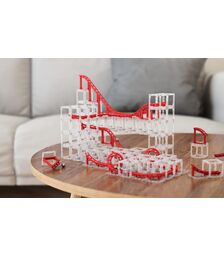 MagnetCubes CoasterCubes AdvancedPack by DesignNest – Αρθρωτό μαγνητικό Παιχνίδι για παιδιά 6 ετών και άνω (DH0241/COSTCB)