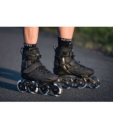 POWERSLIDE Phuzion Xenon Black 90 Πατίνια - Μαύρο Χρώμα (Μαύρο), Μέγεθος (40)