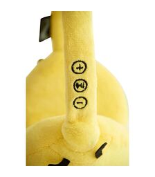 Lazerbuilt Squishmallows Sunny The Bee – Λούτρινα Ασύρματα Παιδικά Ακουστικά με Μικρόφωνο