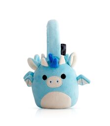 Lazerbuilt Squishmallows Tatiana the Dragon – Λούτρινα Ασύρματα Παιδικά Ακουστικά με Μικρόφωνο