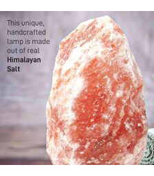 Himalayan Salt Lamp – Φυσικό Φωτιστικό από Αλάτι Ιμαλαΐων με Ρυθμιζόμενο Φως