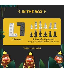 Plugo Tacto Chess by PlayShifu Σύστημα παιδικού παιχνιδιού που μετατρέπει το tablet σας σε Διαδραστικό Επιτραπέζιο Παιχνίδι