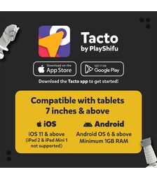 Plugo Tacto Chess by PlayShifu Σύστημα παιδικού παιχνιδιού που μετατρέπει το tablet σας σε Διαδραστικό Επιτραπέζιο Παιχνίδι