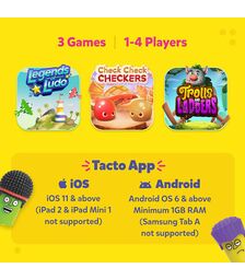 Plugo Tacto Classics by PlayShifu Σύστημα παιδικού παιχνιδιού που μετατρέπει το tablet σας σε Διαδραστικό Επιτραπέζιο Παιχνίδι