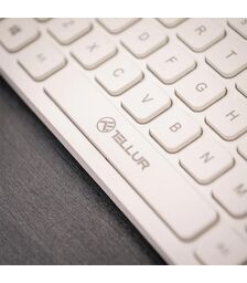 Tellur Μίνι ασύρματο πληκτρολόγιο σε λευκό χρώμα (TLL491241)