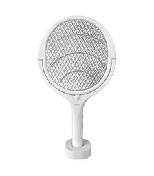 Electric Mosquito Swatter – 3 σε 1 Ηλεκτρική Ρακέτα Κουνουπιών με Λειτουργία Παγίδας και Βάση Φόρτισης