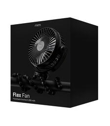 Flex Fan – Φορητός Ανεμιστήρας με Ενσωματωμένο Power Bank και Ευέλικτη Βάση