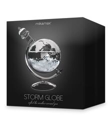 Storm Glass Globe – Διακοσμητικό Βαρόμετρο σε Σχήμα Υδρογείου 19 cm