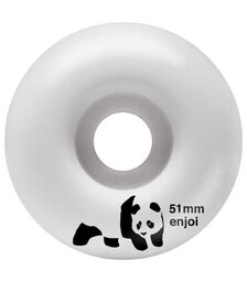 ENJOI Panda YTH SFT Top Resin Complete Skateboard 6.75'' - Λευκό