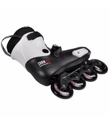 POWERSLIDE Zoom Pro 80 Πατίνια Χρώμα (Μαύρο-Λευκό), Μέγεθος (39-40)
