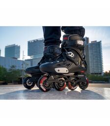 POWERSLIDE  Imperial One 80 Black Crimson Πατίνια Χρώμα (Μαύρο), Μέγεθος (35-36)