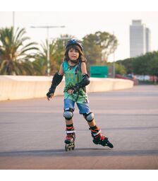 POWERSLIDE Jet Pro Black Αυξομειούμενα Πατίνια Χρώμα (Μαύρο), Μέγεθος (31-34)